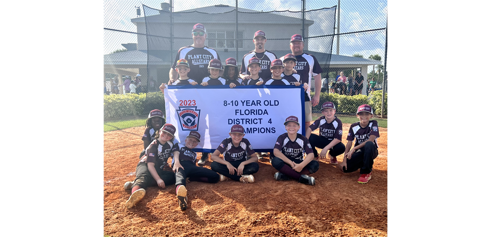 2023 Minors Florida District 4 Champions